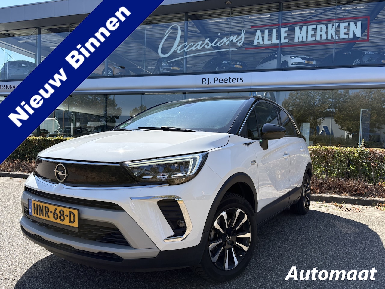 Opel Crossland - 1.2 Turbo Elegance Achteruitrijcamera - Airco - Apple carplay - Bluetooth - Cruise control - AutoWereld.nl