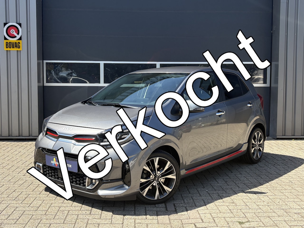 Kia Picanto - 1.2 GT-Line Automaat | Navi | Camera | Leder | Carplay/Android | Cruise & Climate Control - AutoWereld.nl