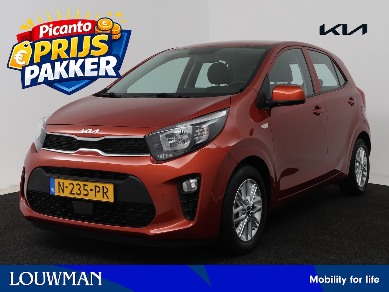 Kia Picanto - 1.0 DPi DynamicLine | Apple Carplay/Android Auto | Camera | Prijspakker - AutoWereld.nl