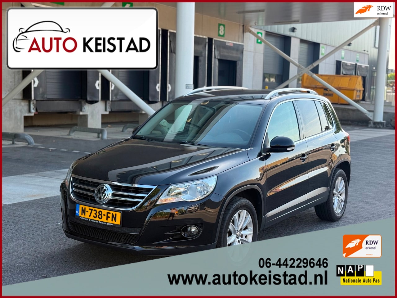 Volkswagen Tiguan - 1.4 TSI Comfort 4-MOTION LOOPT ONREGELMATIG! EXPORT! - AutoWereld.nl