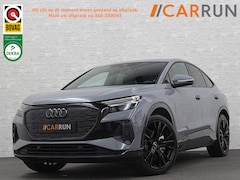 Audi Q4 Sportback e-tron - 40 S-Line 77 kWh | Sportstoelen | SOH 98, 5 % | H-Leder | ACC | Lane ass. | Virtual + | Bl