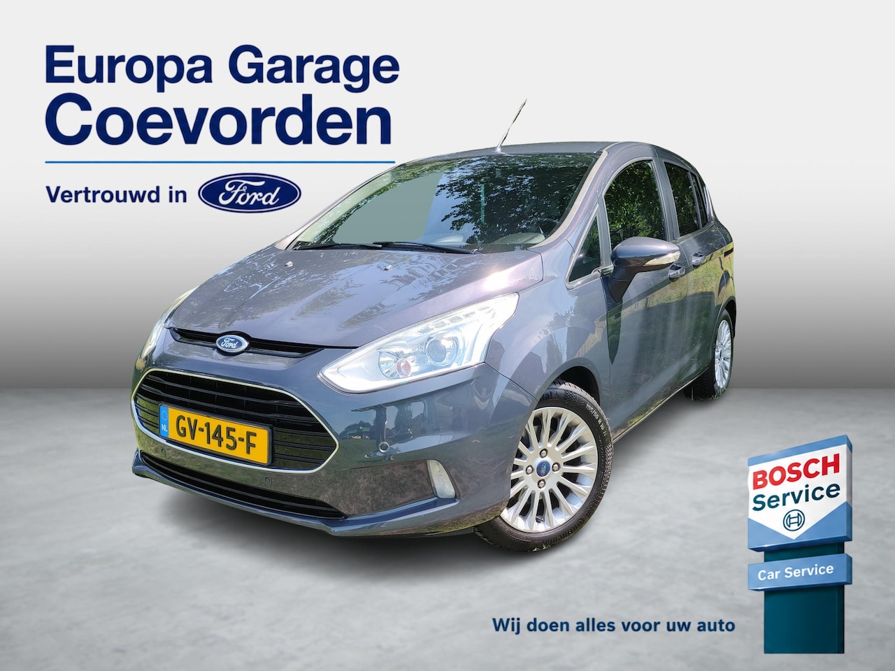 Ford B-Max - 1.6 TI-VCT Titanium AUTOMAAT | CLIMA | CRUISE | KEYLESS | P. SENSOREN | - AutoWereld.nl