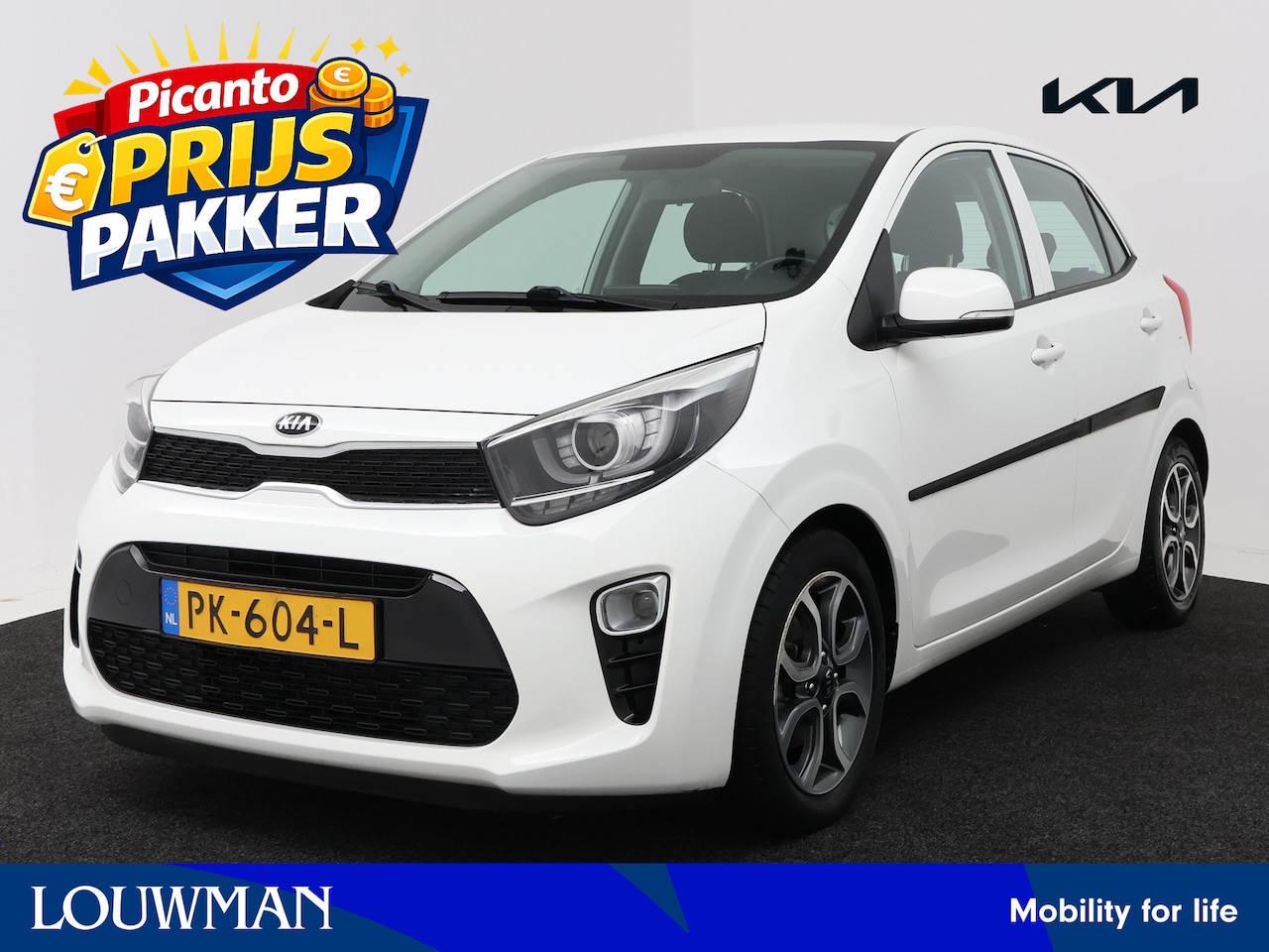 Kia Picanto - 1.2 CVVT First Edition | Climate Control | Apple Carplay/Android Auto | Camera | Navigatie - AutoWereld.nl