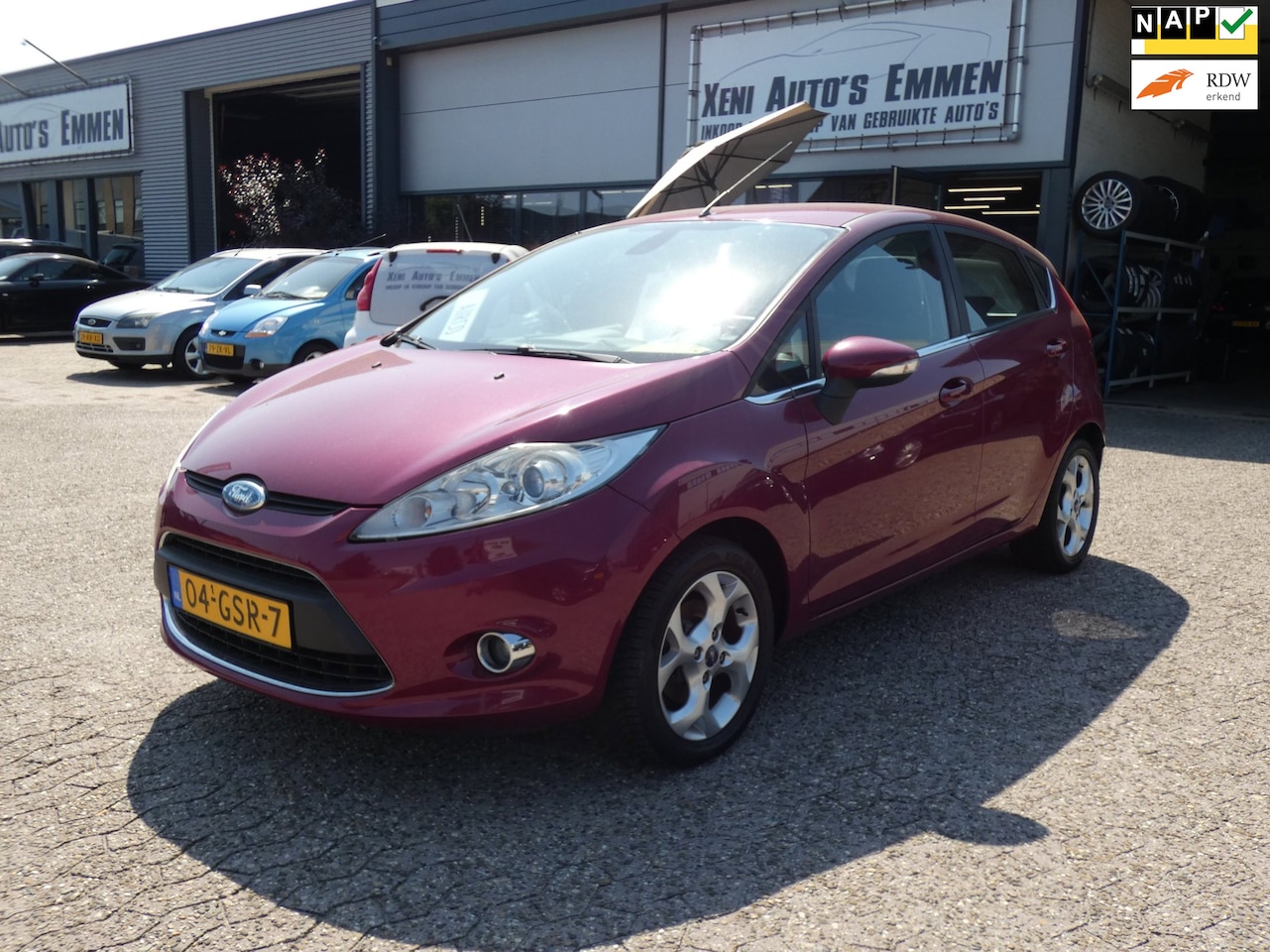 Ford Fiesta - 1.25 Titanium|AIrco|Nw.APK|5 Deurs|PDC! - AutoWereld.nl