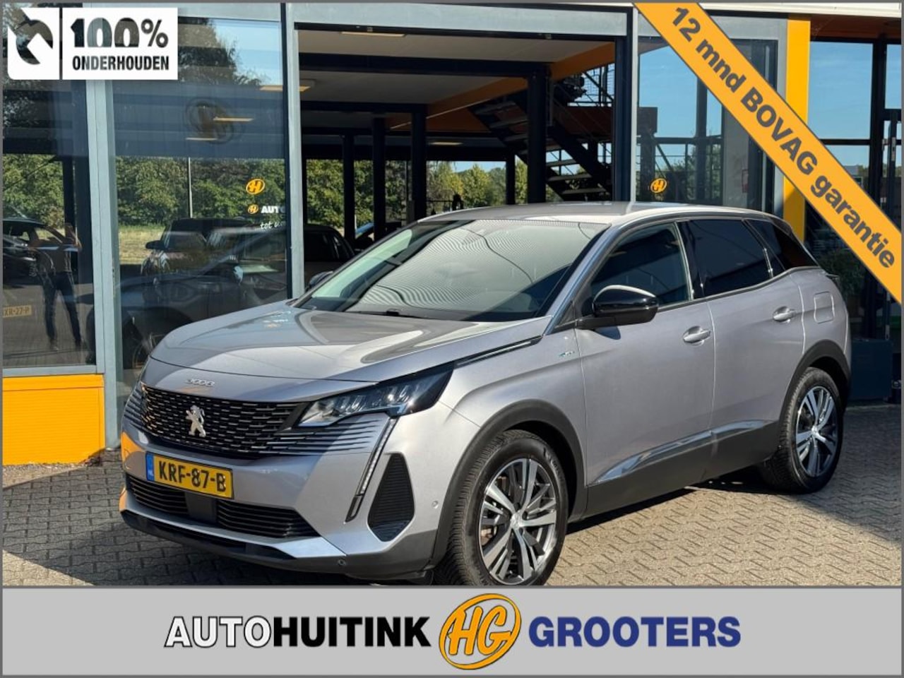 Peugeot 3008 - 1.6 PHEV 225 Allure Pack - Dodehoek - camera - AutoWereld.nl
