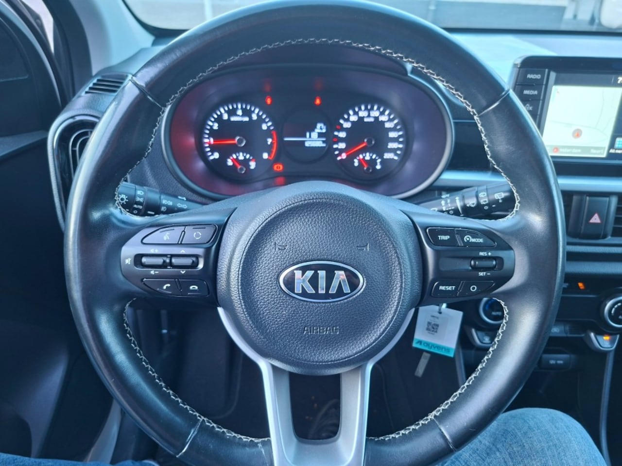 Kia Picanto - 1.0 CVVT Design Edition RADIO/NAVI/CLIMATE/CRUISE/ELEC.RAMEN+SPIEGELS/CV/AUR CAMERA/LMV