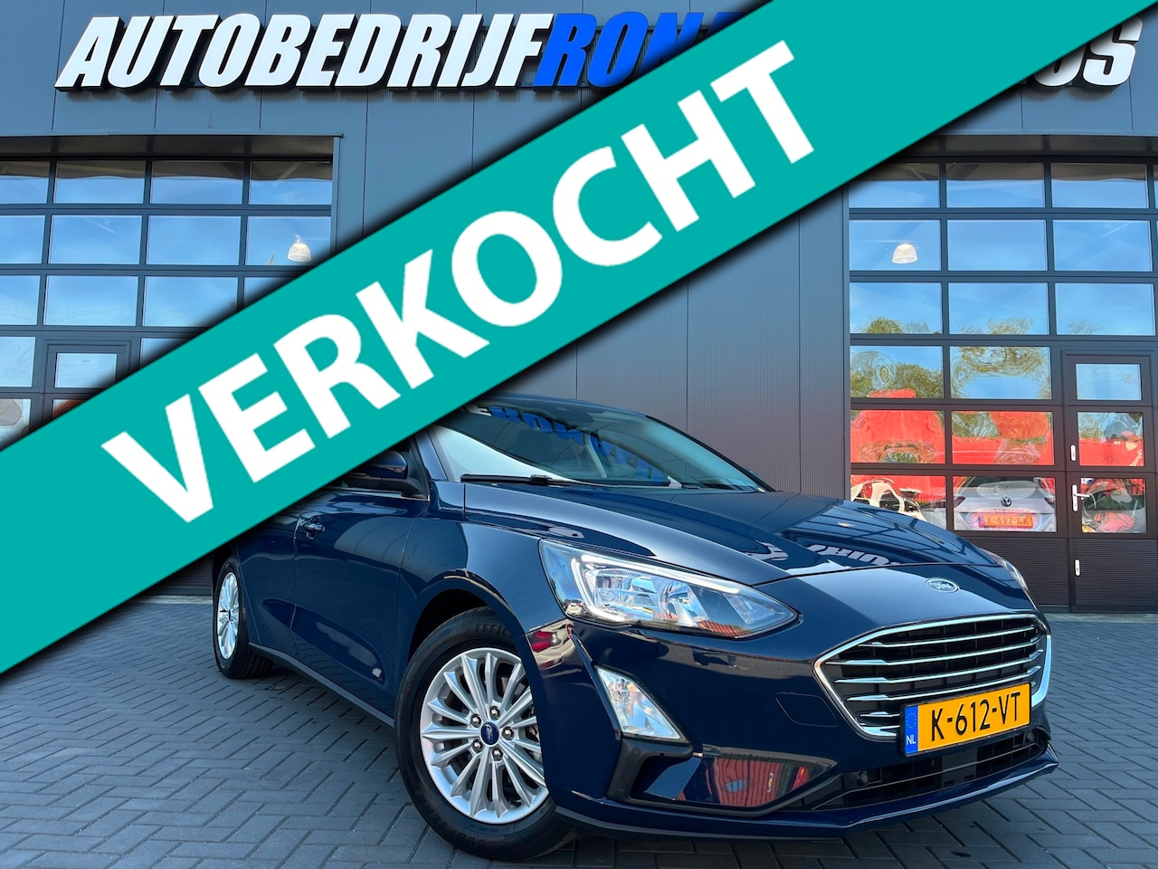 Ford Focus - 1.0 EcoBoost Hybrid Titanium X Business/NL.Auto/Carplay/Camera/Climatronic/1Ste Eigenaar/D - AutoWereld.nl