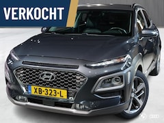 Hyundai Kona - 1.0 T-GDI Premium / LEDER / DEALER ONDERHOUDEN / STOEL VENTILATIE - VERWARMING / HEAD UP