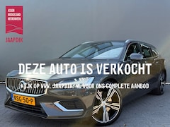 Volvo V60 - 2.0 T6 Recharge AWD R-Design ELEK. TREKHAAK | LEER | ADAPTIVE CRUISE | STOELVERW. | CAMERA