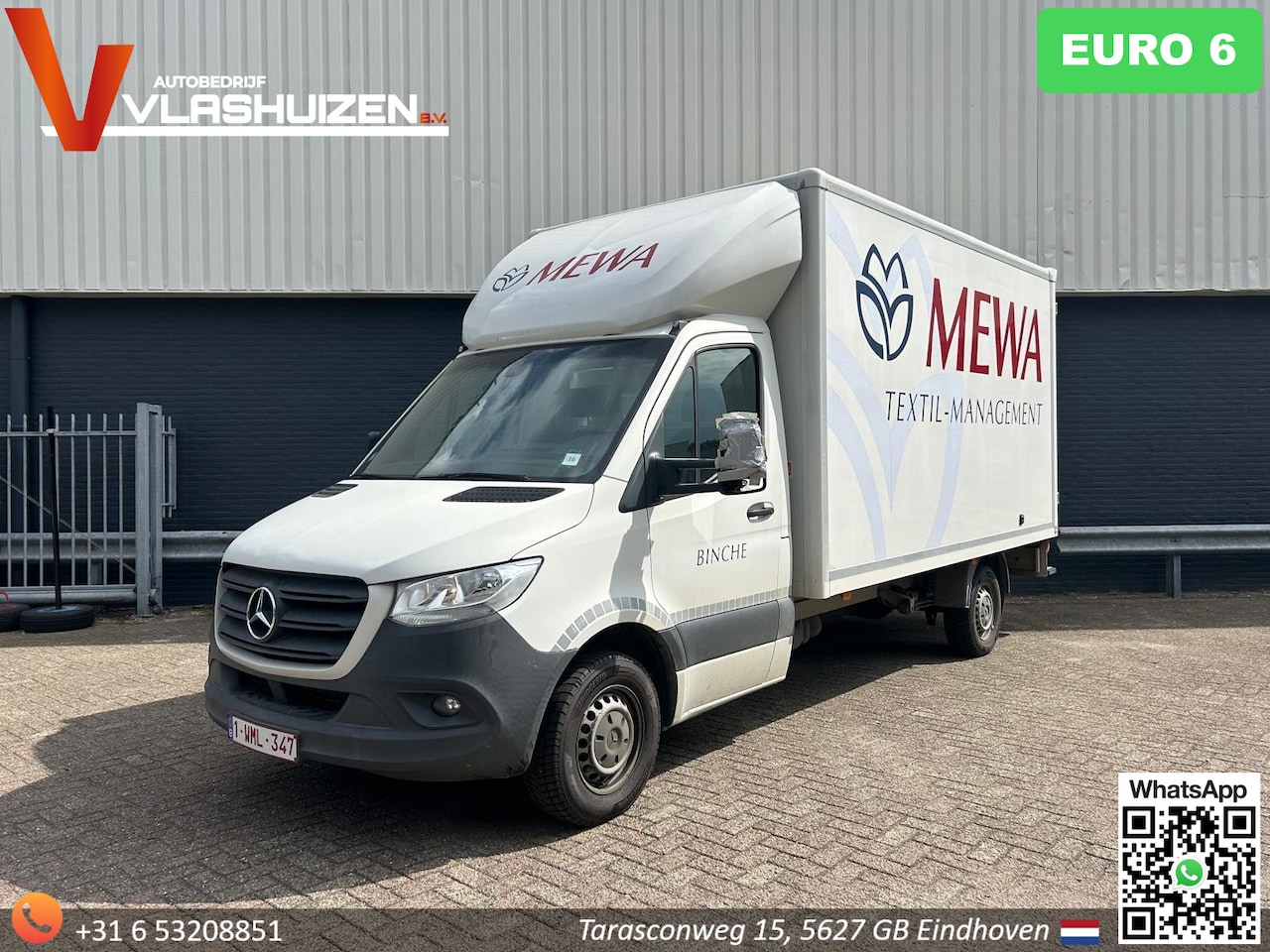 Mercedes-Benz Sprinter - 316 2.2 CDI L2 DC EURO VI-D | €14.950,- NETTO! | Bakwagen | Cruise | Climate | Navi | - AutoWereld.nl