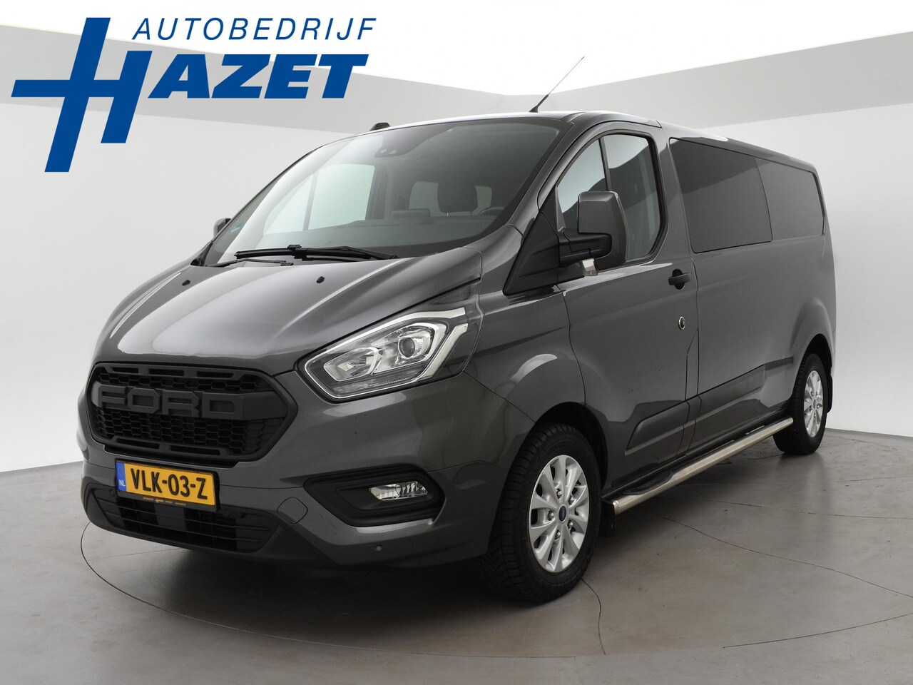 Ford Transit Custom - 340 2.0 TDCI L2H1 170 PK DUBBEL CAB AUT. + CARPLAY | TREKHAAK | CAMERA | STOELVERW. - AutoWereld.nl