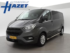 Ford Transit Custom - 340 2.0 TDCI L2H1 170 PK DUBBEL CAB AUT. + CARPLAY | TREKHAAK | CAMERA | STOELVERW