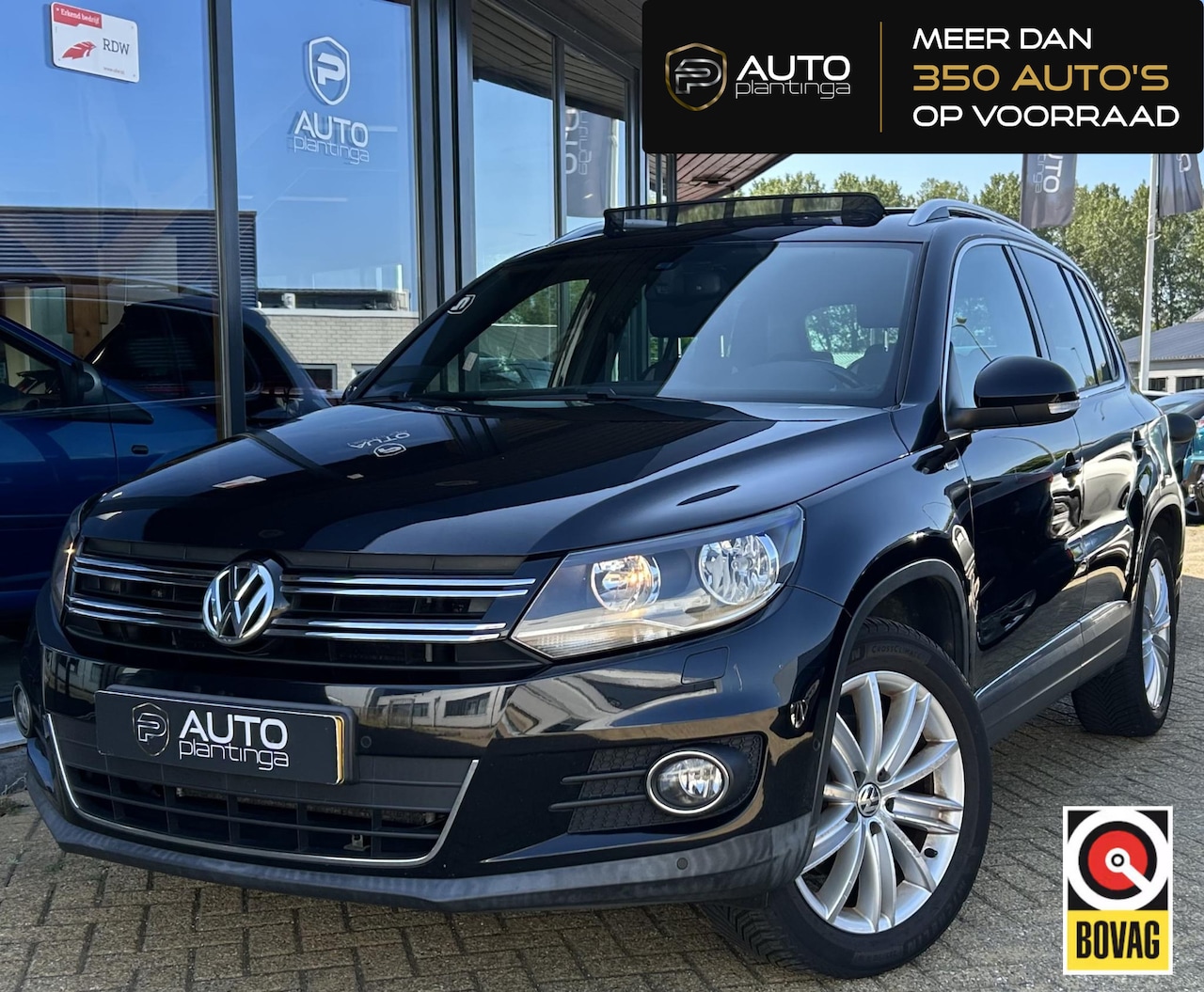 Volkswagen Tiguan - 2.0 TSI Sport&Style 4motion R-line Edition 179PK | Nette Staat! | AUTOMAAT | PANO | Trekha - AutoWereld.nl