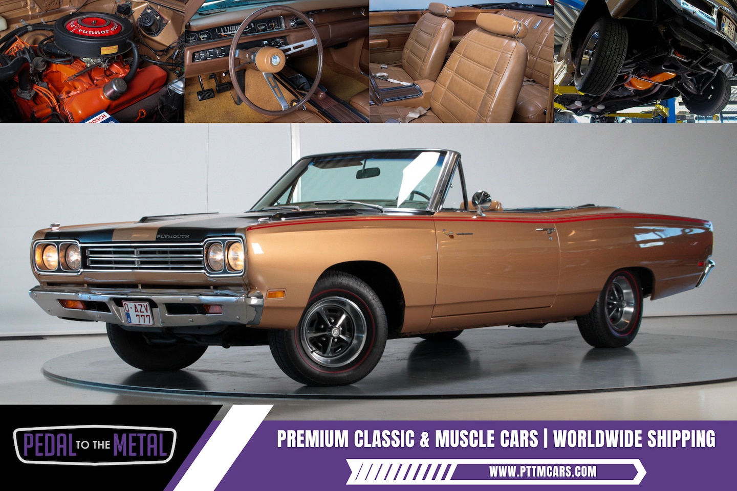 Plymouth Road Runner - 383 | 4-Speed |Matching Numbers - AutoWereld.nl