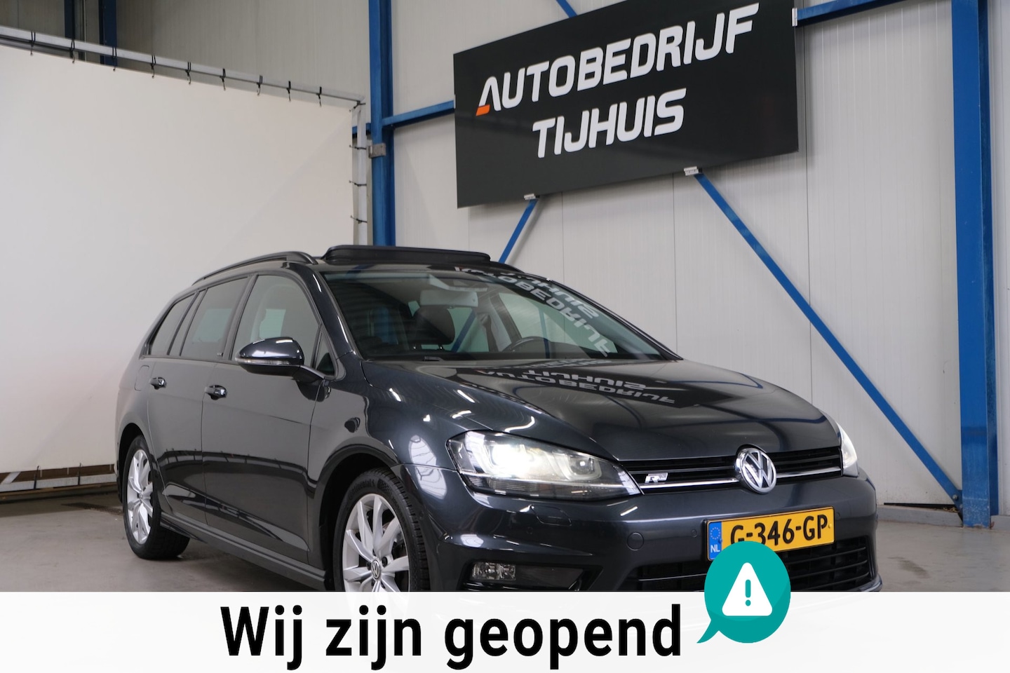 Volkswagen Golf Variant - 1.4 TSI Highline R-Line Automaat - Airco, Cruise, Navi, PDC, Carplay, Stoelverwarming. - AutoWereld.nl