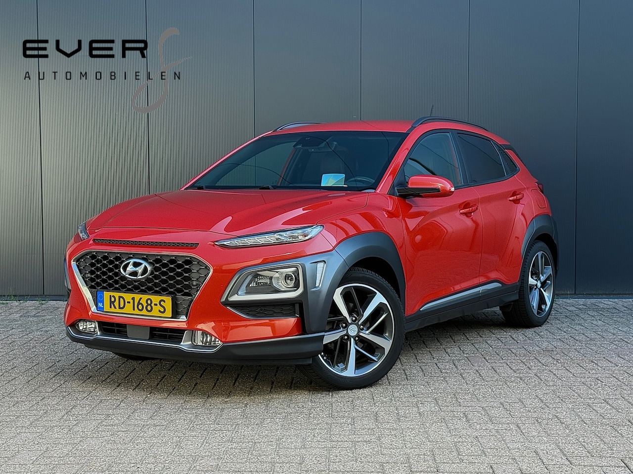 Hyundai Kona - 1.0T Premium 1.0T Premium, 120PK, Head/Up, Keyless, Stoelventilatie, Elektr/Stoelen, Krell/Audio, Dodeh - AutoWereld.nl