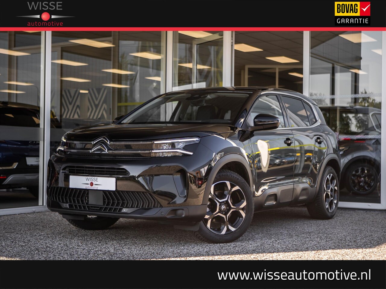 Citroën C5 Aircross - 1.2 Hybrid 145pk Plus Automaat | Stoelverwarming | Navigatie | Camera | Park. Sensoren - AutoWereld.nl