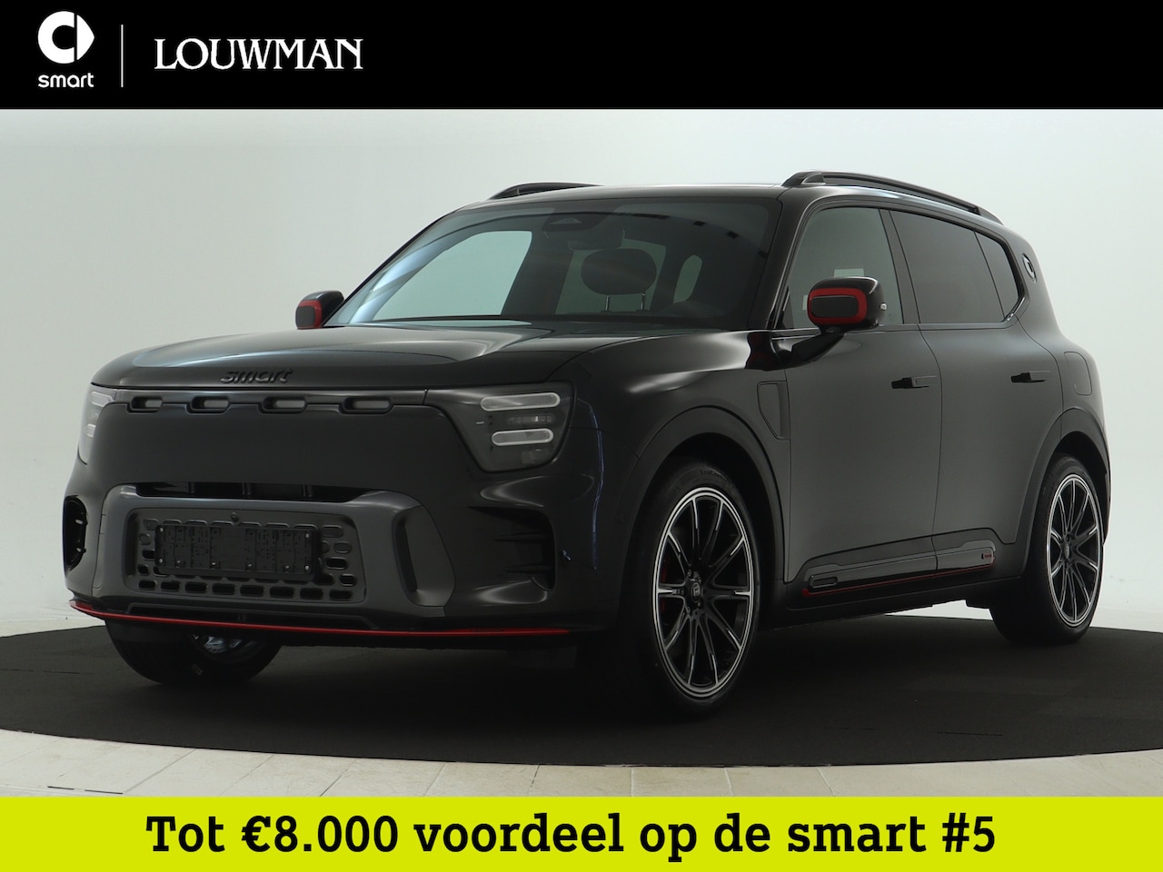Smart #5 - Brabus 100 kWh Actieprijs € 55.440,- | Akoestische voorruit | Panoramisch dak | Warmtepomp - AutoWereld.nl