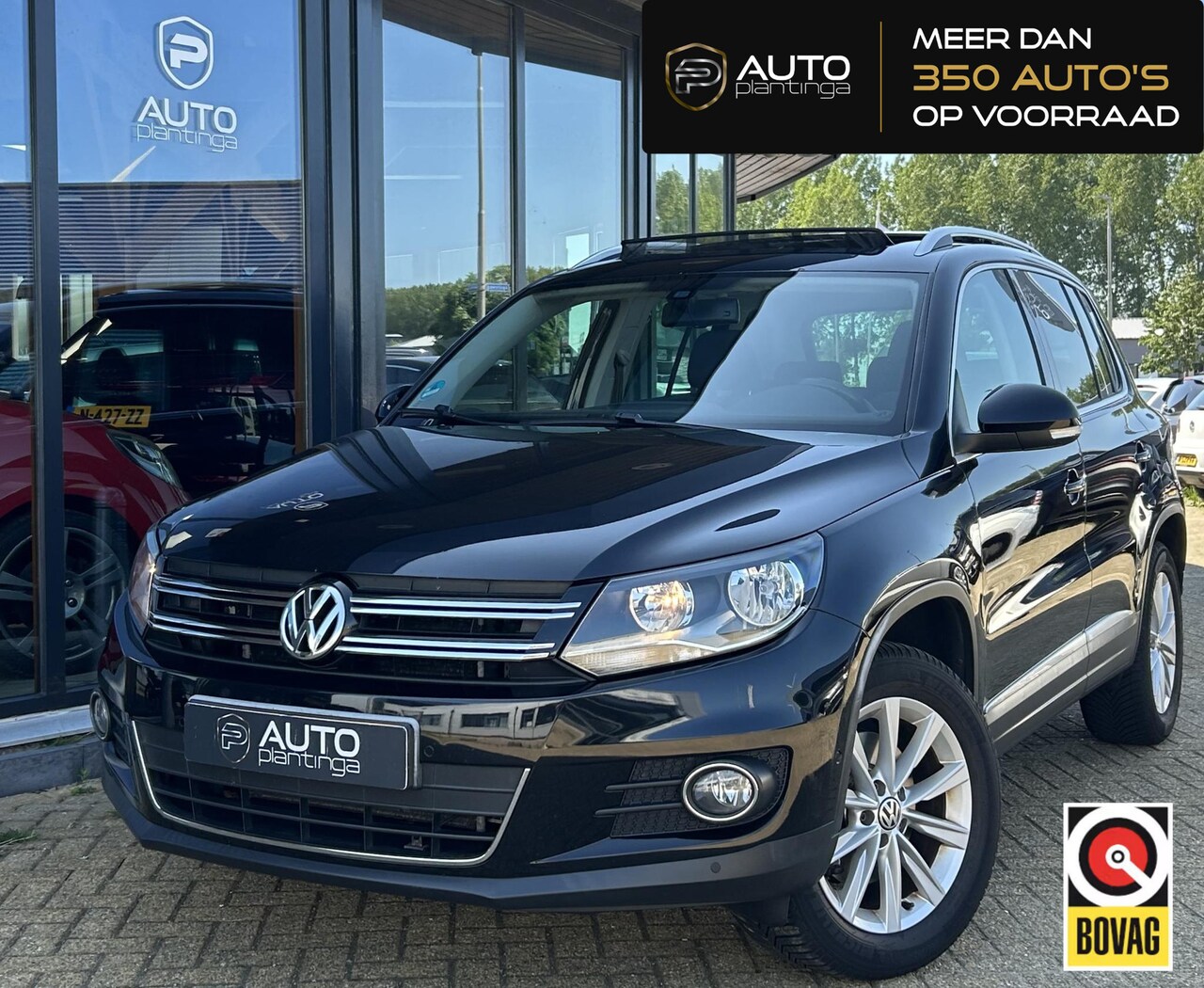 Volkswagen Tiguan - 1.4 TSI Sport&Style 160PK | NL AUTO | PANO | TREKHAAK | Achteruitrijcamera | Parkeersensor - AutoWereld.nl
