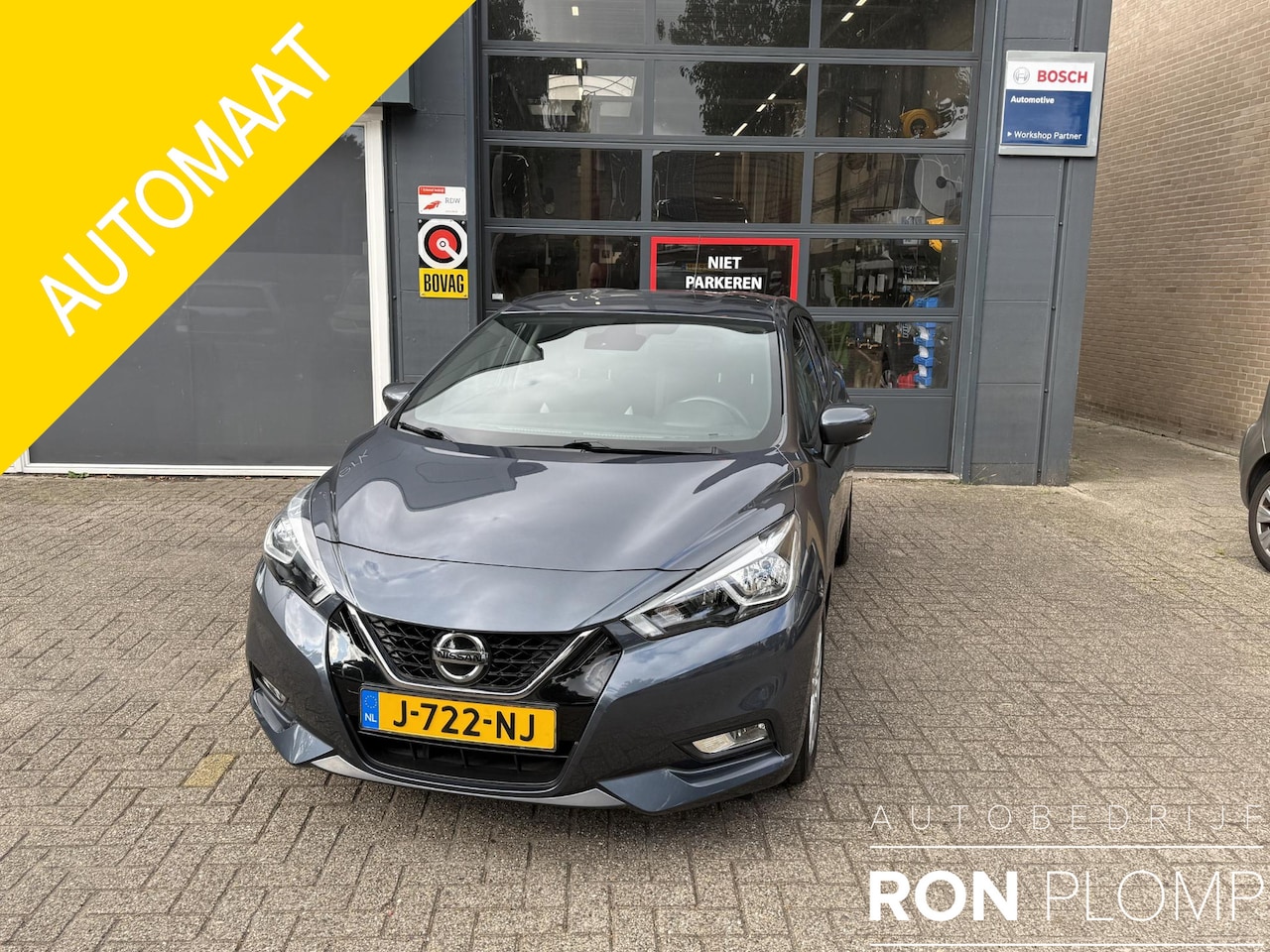 Nissan Micra - 1.0 IG-T N-Connecta Automaat / Airco/ Apple carplay/ Cruise/ Led/ LMV - AutoWereld.nl
