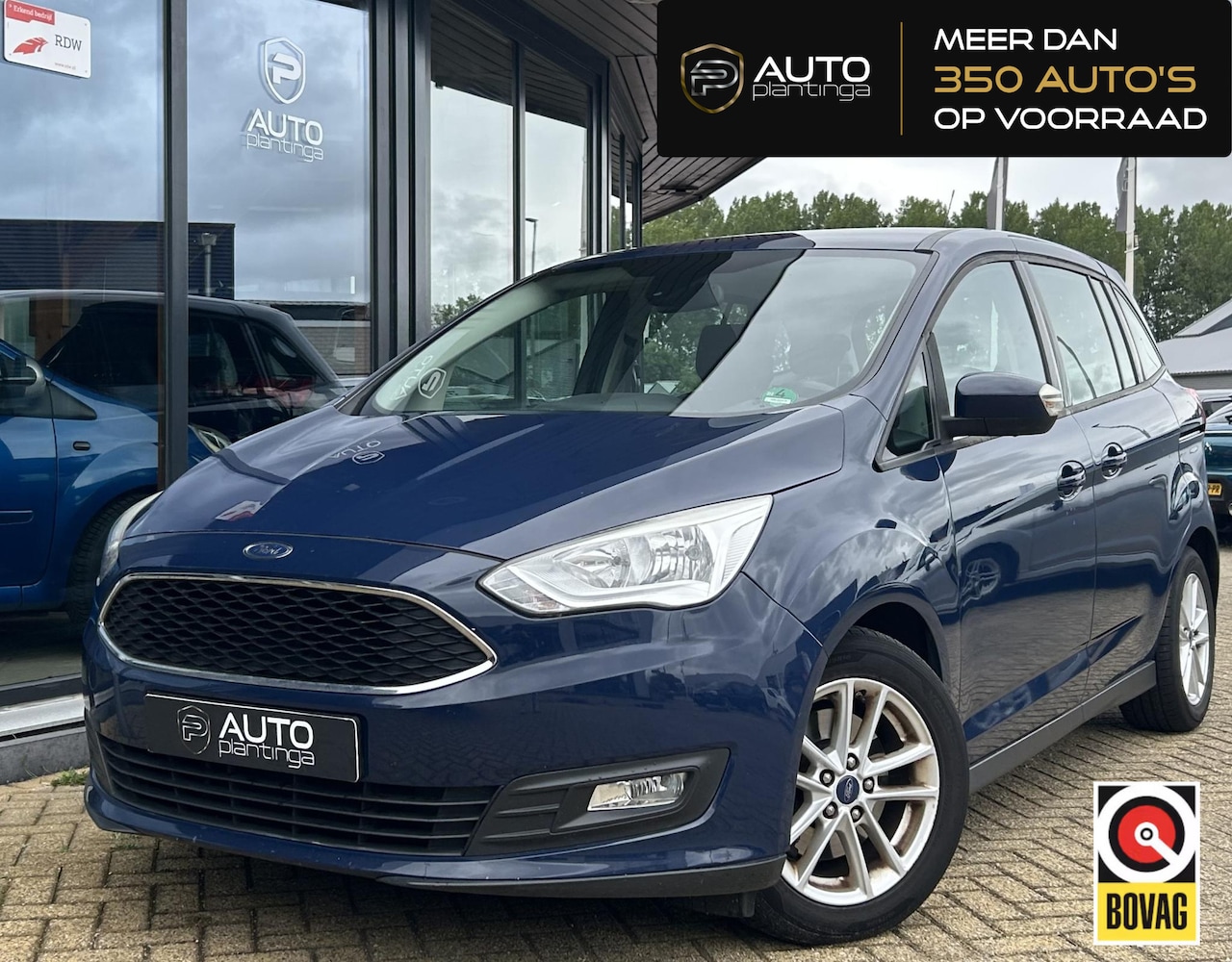 Ford Grand C-Max - 1.0 Trend 7p. 125PK | 7 Persoons | NL AUTO | NAP | Navigatie | Airco | Parkeersensoren | C - AutoWereld.nl