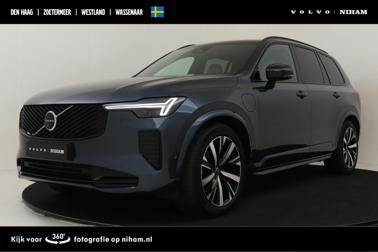 Volvo XC90 - II T8 PLUG-IN HYBRID AWD PLUS DARK -BOWERS&WILKINS|LUCHTVERING|GEVENT.LEDER|HEAD-UP DISP.| - AutoWereld.nl