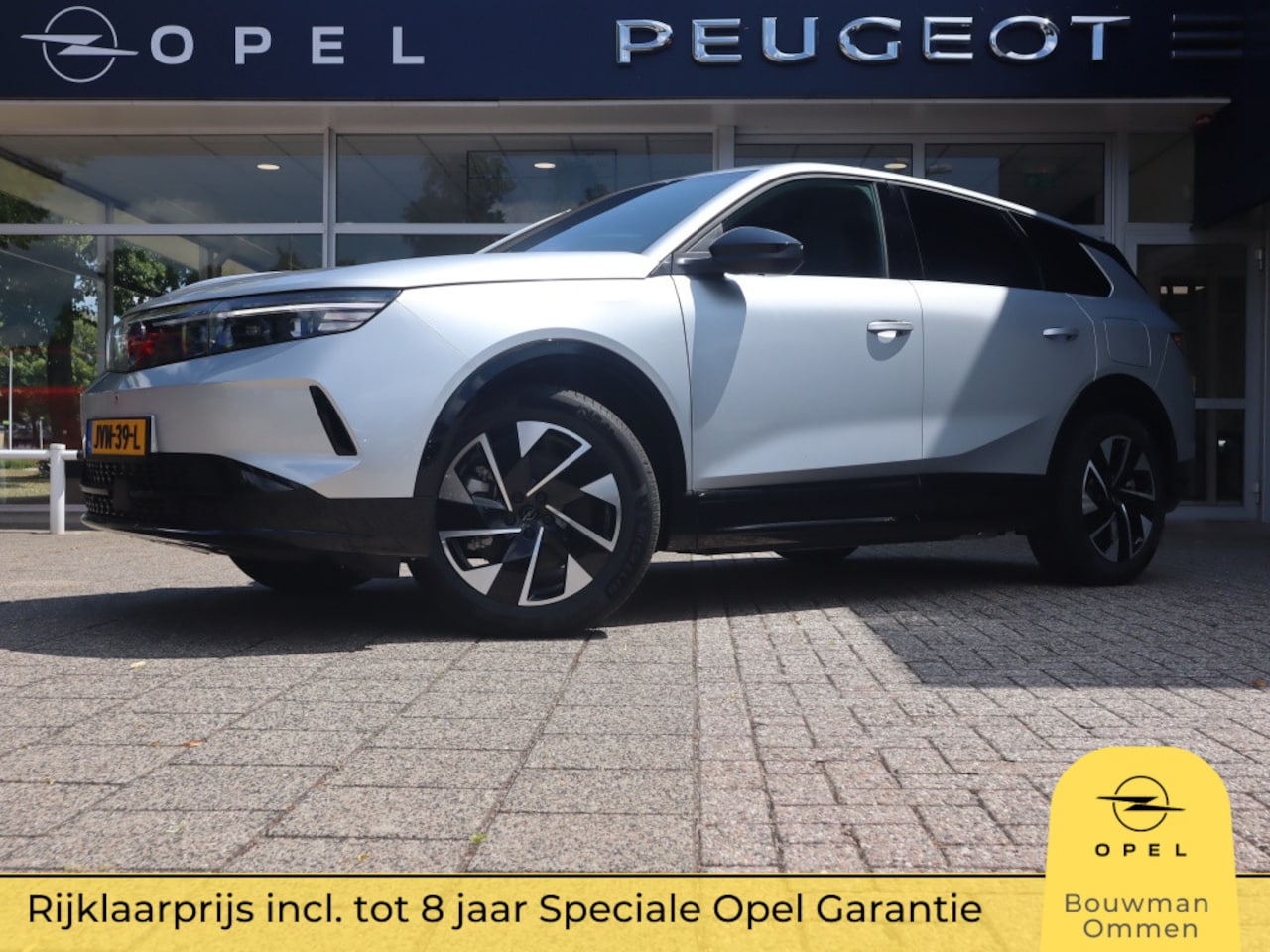 Opel Grandland Electric - EV 73kWh 213PK Automaat GS, Rijklaarprijs Navigatie Warmtepomp Head Up Display Adaptieve C - AutoWereld.nl
