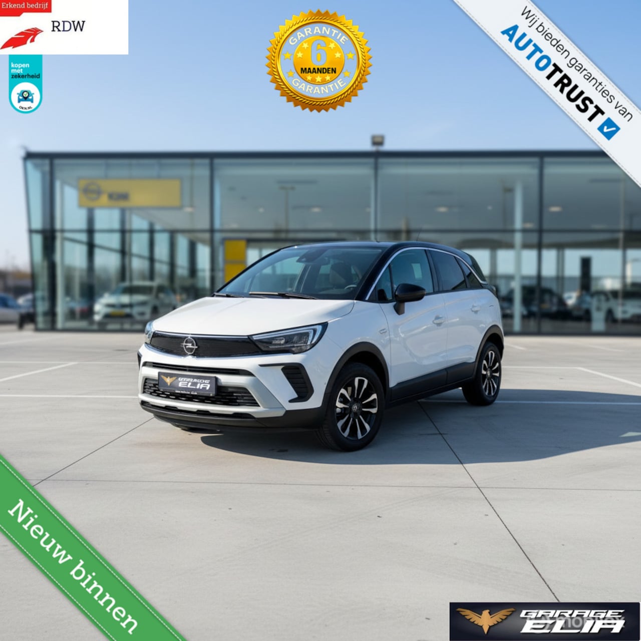 Opel Crossland - 1.2 Turbo (2024) |CarPlay|Automaat|57.539 KM! - AutoWereld.nl