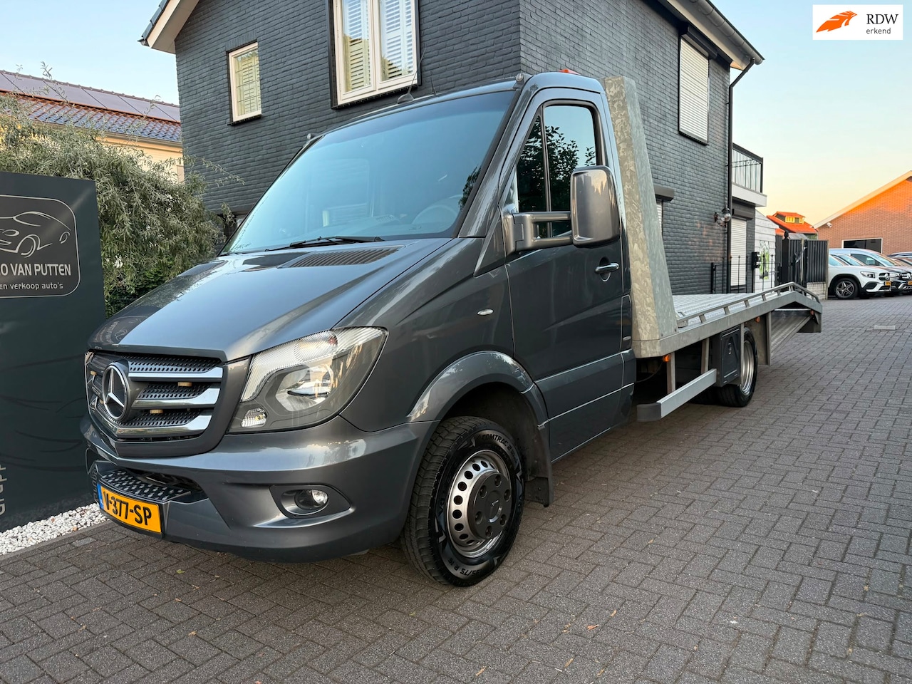 Mercedes-Benz Sprinter - 516 CDI Automaat /Oprijwagen / Autotransporter - AutoWereld.nl