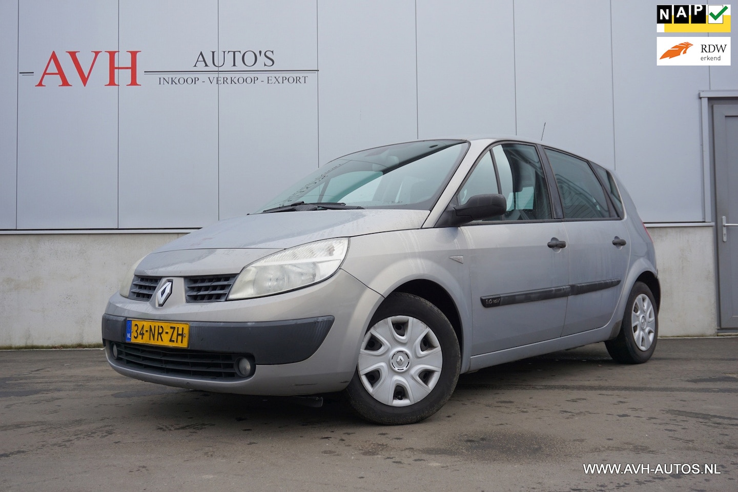 Renault Scénic - 1.6-16V Expression Basis 1.6-16V Expression Basis - AutoWereld.nl