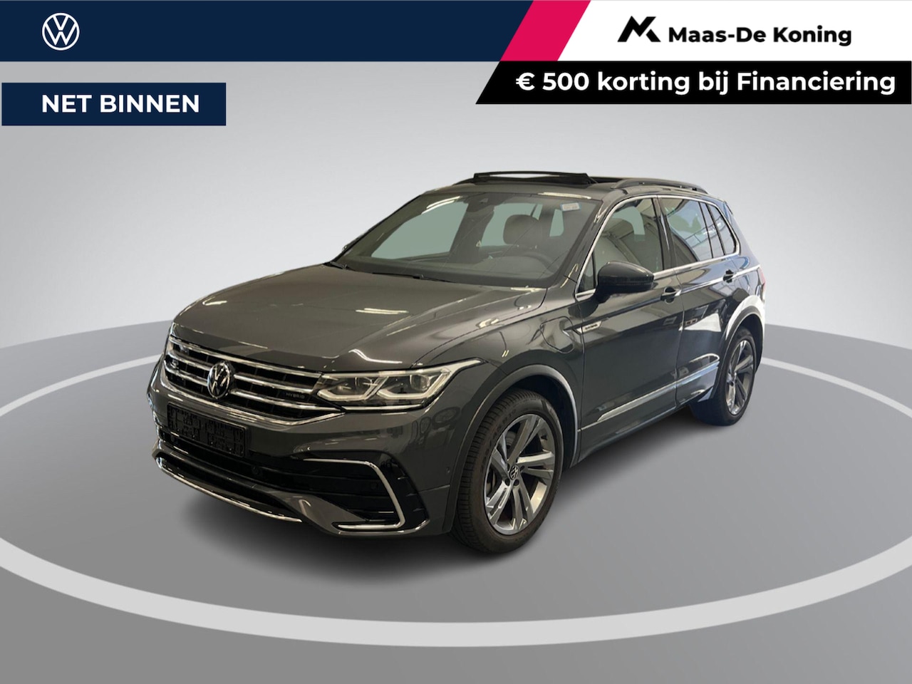 Volkswagen Tiguan - 1.4 TSI 245pk DSG eHybrid R-Line Business+ · Panoramadak · Camera · IQ.Light · Apple/Andro - AutoWereld.nl