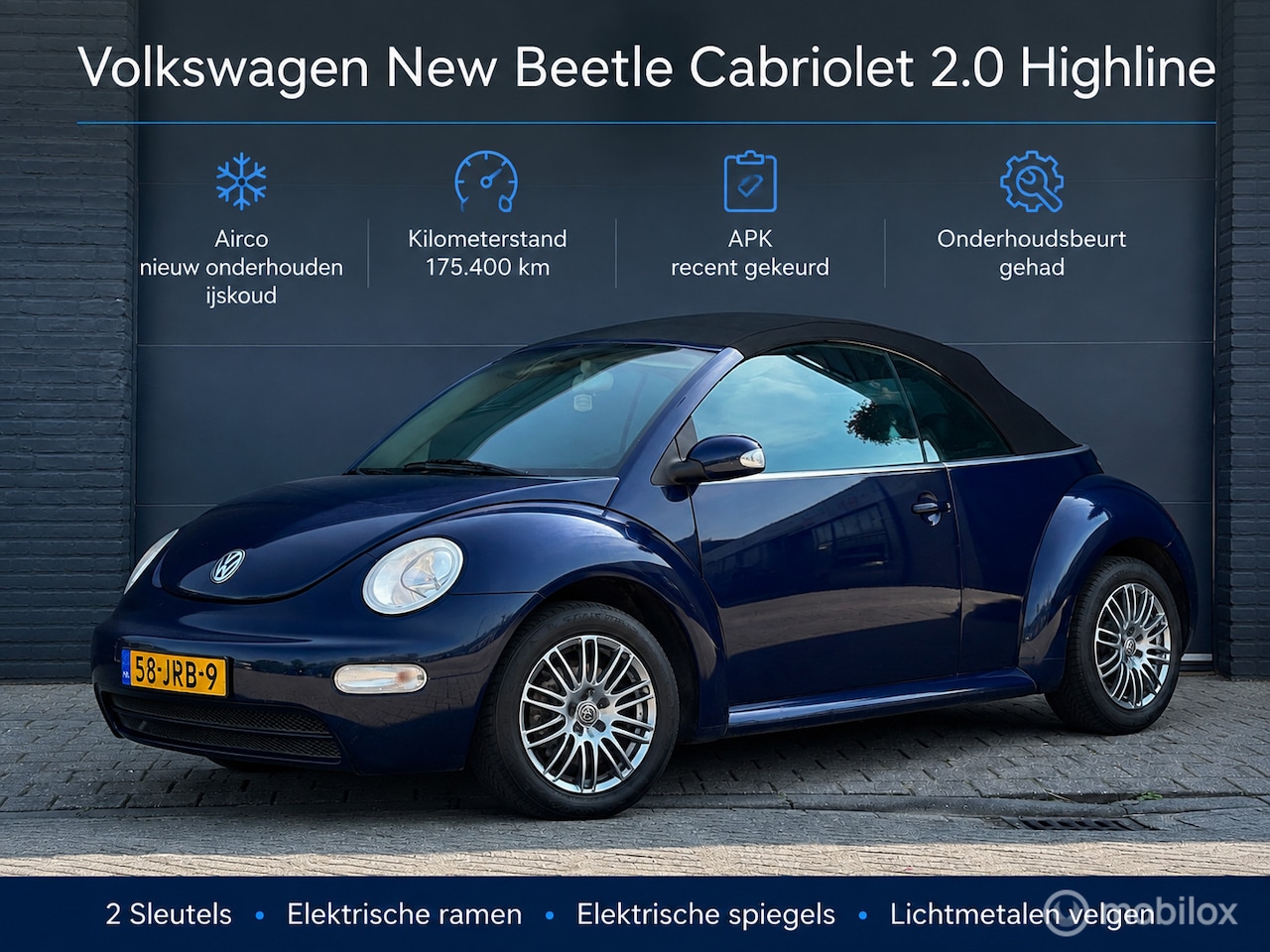 Volkswagen New Beetle Cabriolet - 2.0 Highline 2.0 Highline - AutoWereld.nl