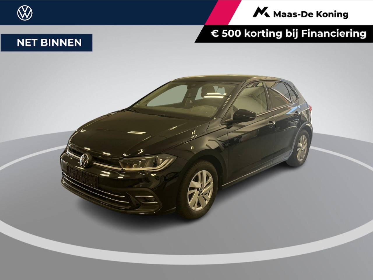 Volkswagen Polo - 1.0 TSI 95pk DSG Style · Camera · Apple/Android Car Play · Stoelverwarming · IQ.Light · 15 - AutoWereld.nl