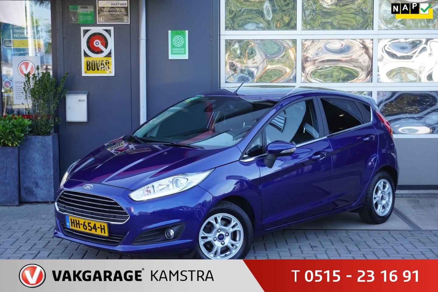 Ford Fiesta - 1.5 TDCi Titanium Lease NAP Navi/Clima/Cruise - AutoWereld.nl