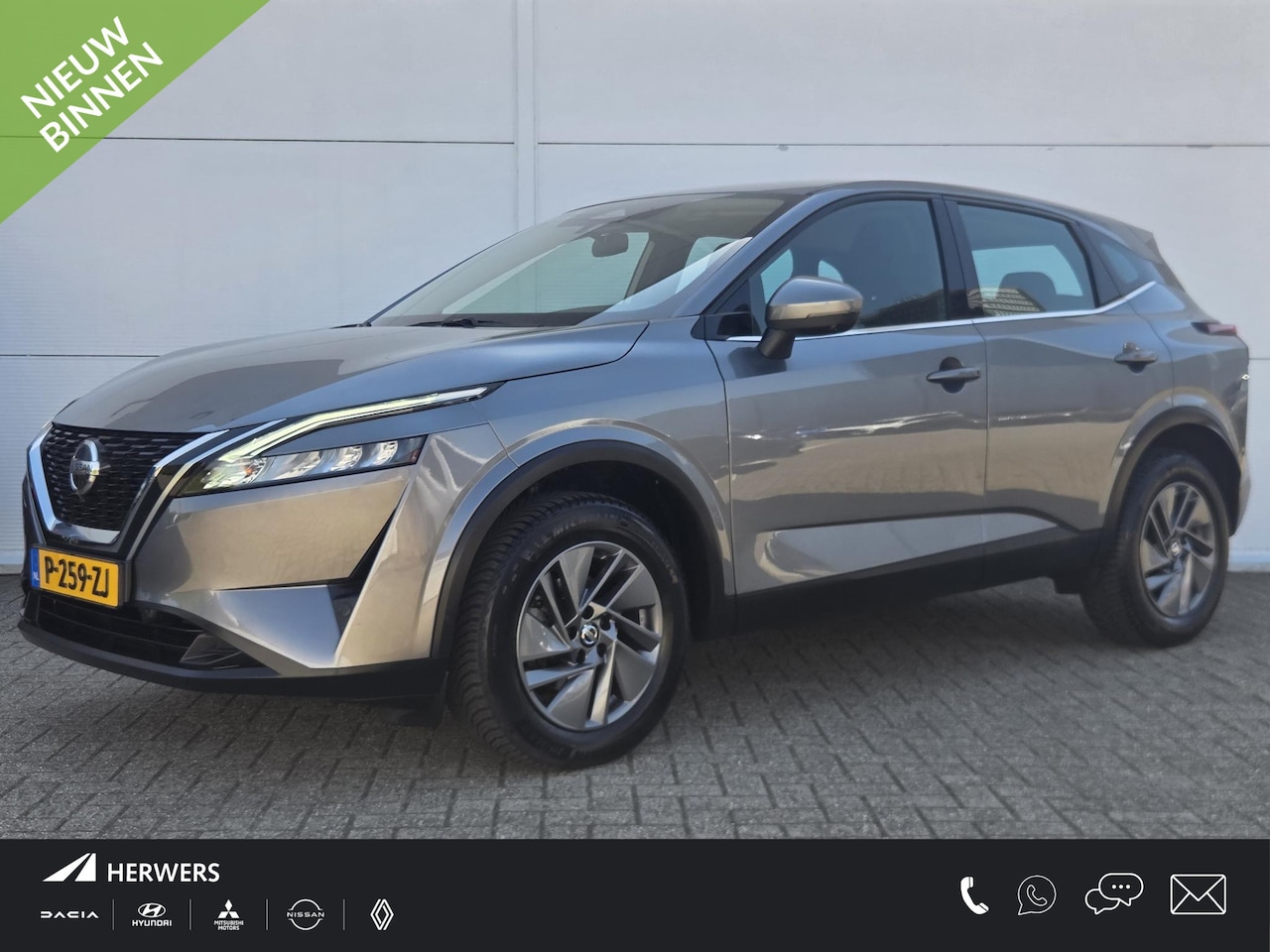 Nissan Qashqai - 1.3 MHEV Xtronic Business Access / Navigatie / Apple Carplay & Android Auto / Climate Cont - AutoWereld.nl