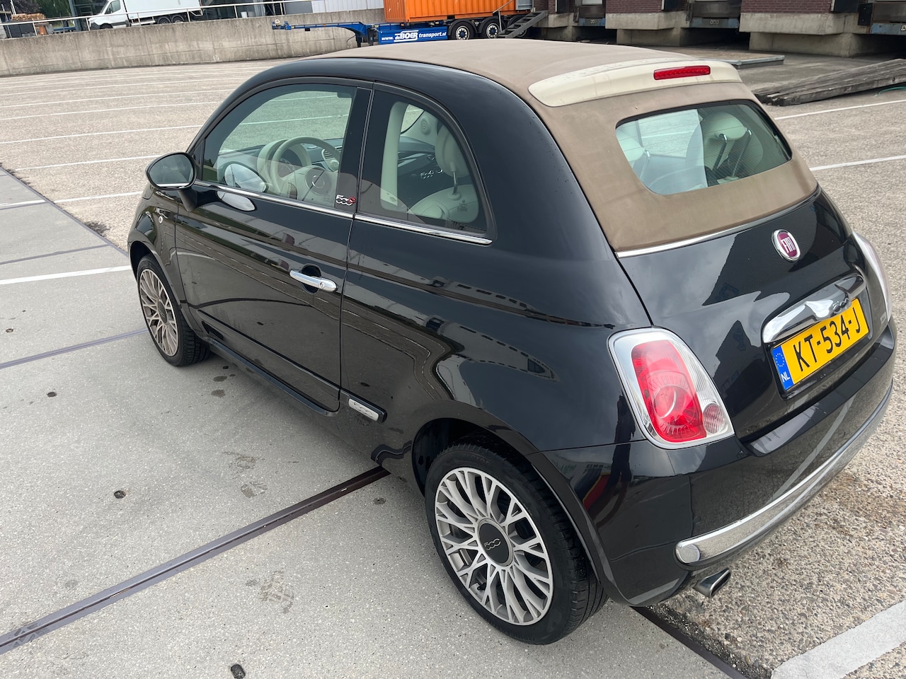 Fiat 500 C - 1.2 500S Nette 500 cabrii - AutoWereld.nl