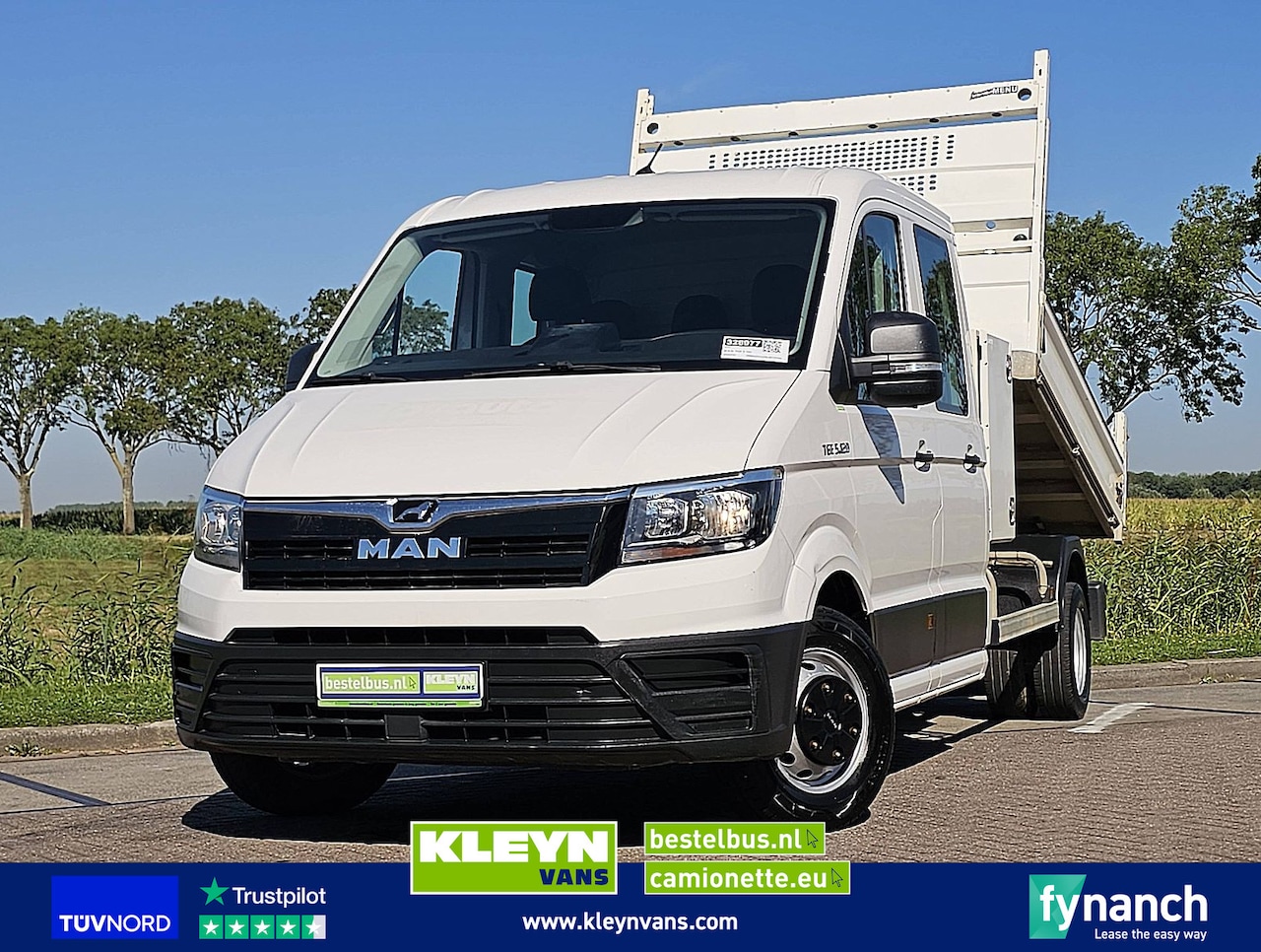 MAN TGE - 5.120 DUB.CAB Kipper Airco - AutoWereld.nl