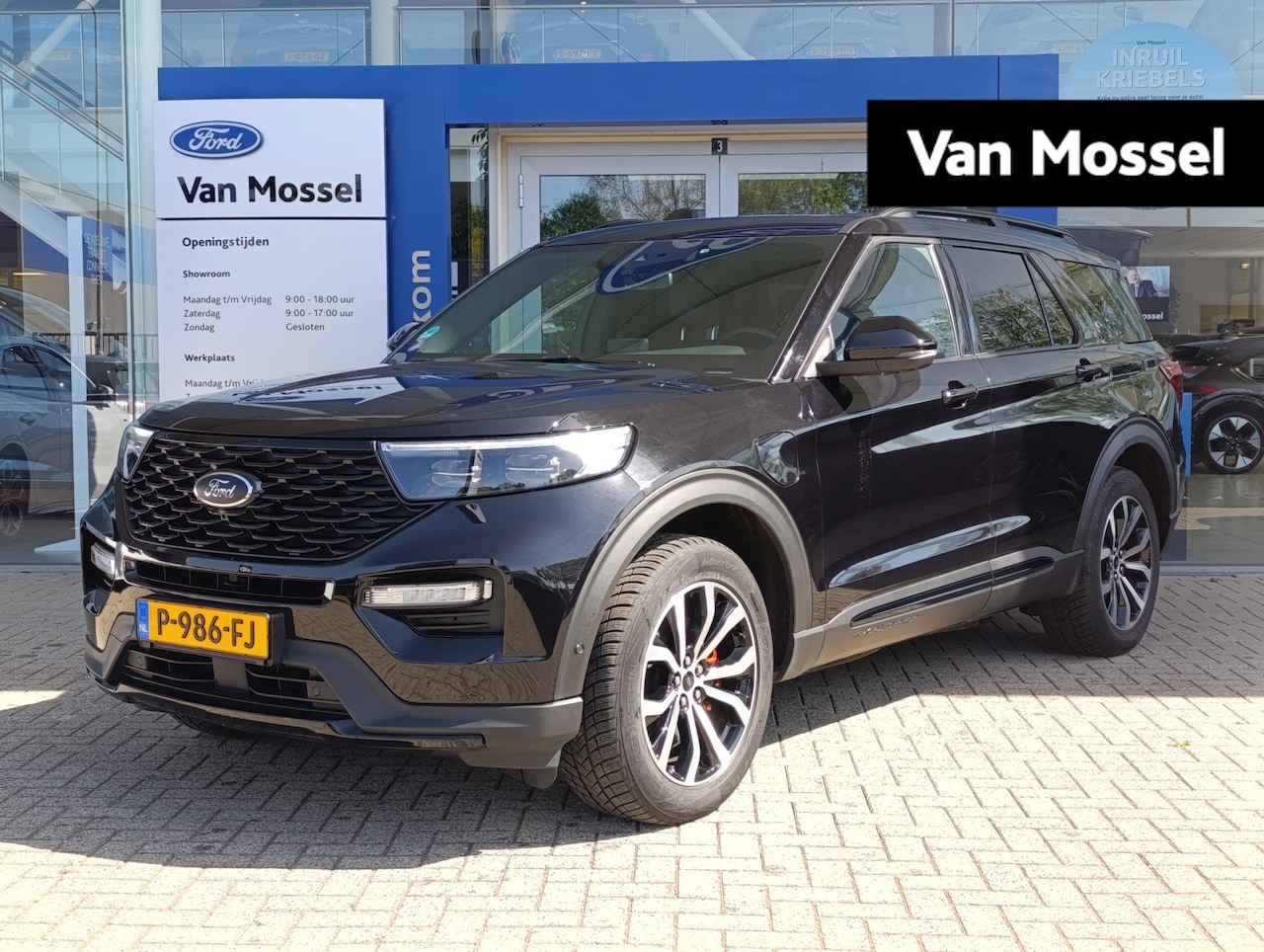 Ford Explorer - 3.0 V6 EcoBoost PHEV ST-Line | Dealeronderhouden | Panoramadak | Trekhaak | Stoel/stuur vo - AutoWereld.nl