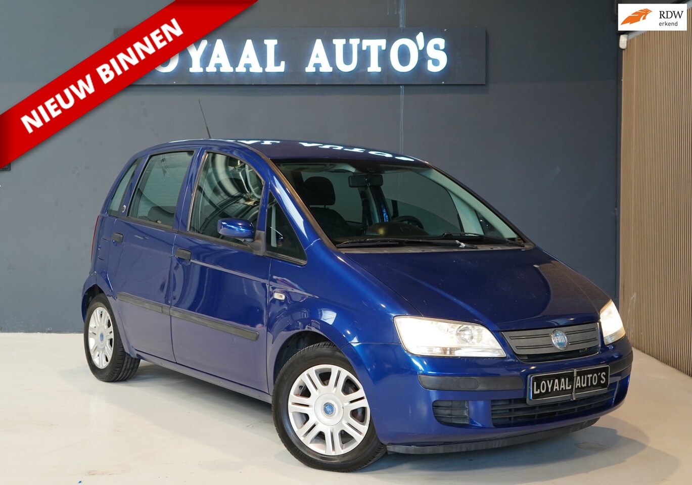 Fiat Idea - 1.4-8V Actual Plus | AIRCO | ELEK.RAMEN | APK. - AutoWereld.nl