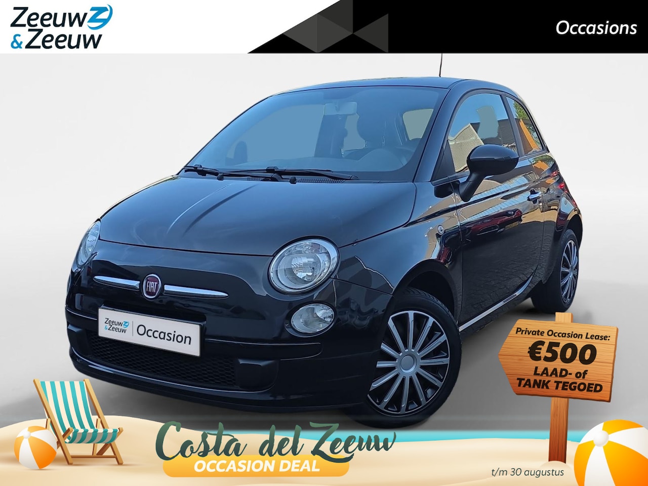 Fiat 500 - 1.0 TwinAir Pop | Airco | Elektr. Ramen | Elektr. zijspiegels | 12 maanden garantie! | - AutoWereld.nl