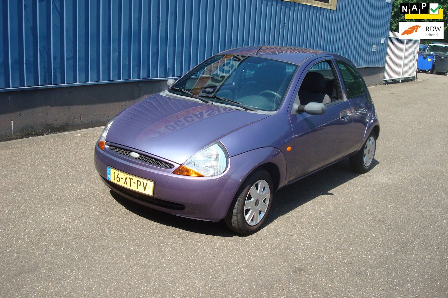 Ford Ka - 1.3 Summer Edition 1.3 Summer Edition, Airco, nieuwe APK tot 28-09-2027, NAP 123304km - AutoWereld.nl