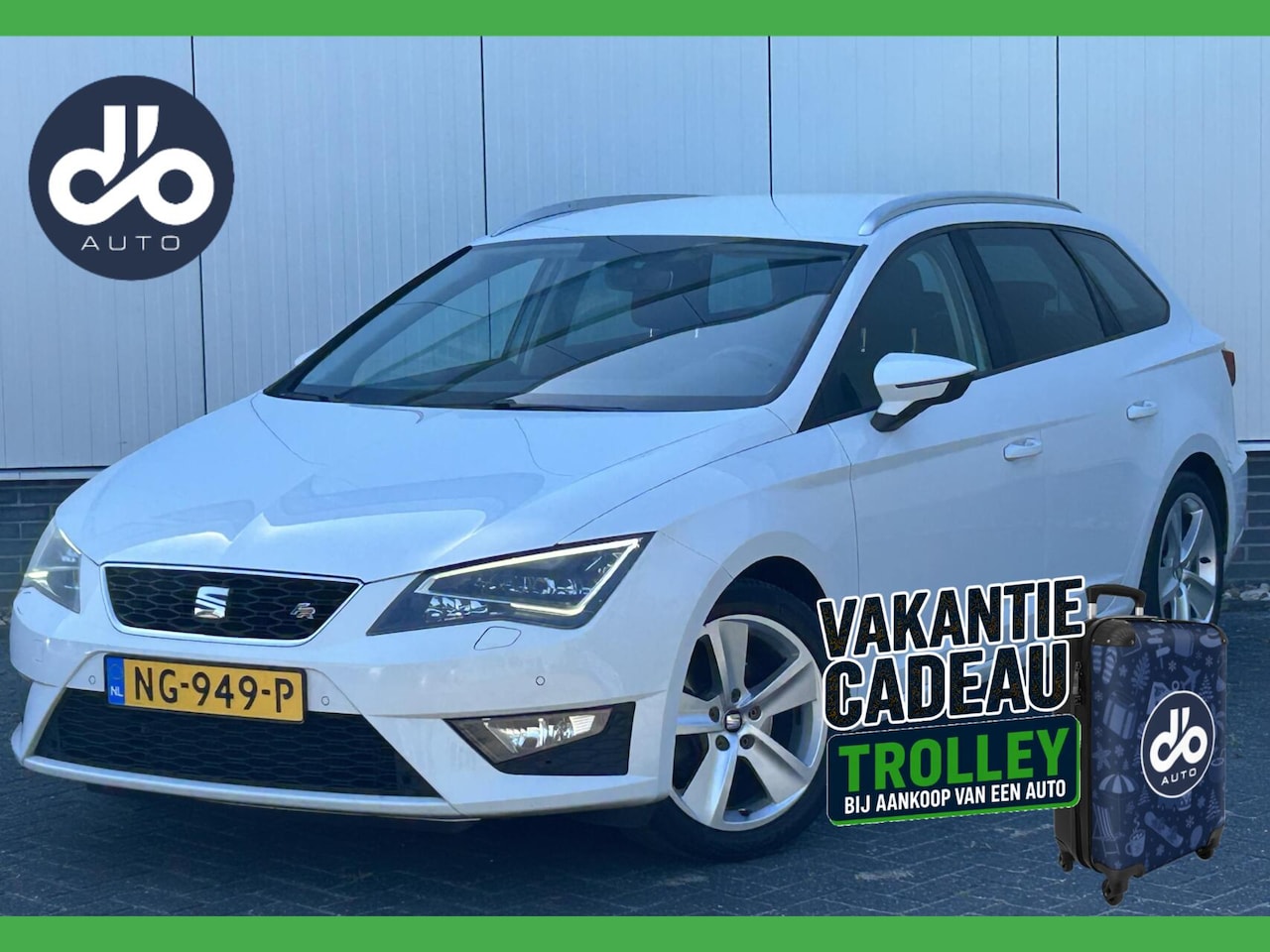 SEAT Leon ST - 1.4 EcoTSI 150pk FR Connect NAVI + STOEL V.W. I PDC V+A I LED - AutoWereld.nl