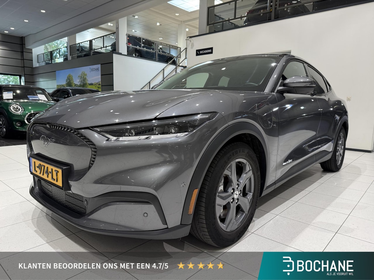 Ford Mustang Mach-E - Extended RWD 98 kWh | SOH 93,1% | B&O | Navigatie | Stoelverwarming | - AutoWereld.nl