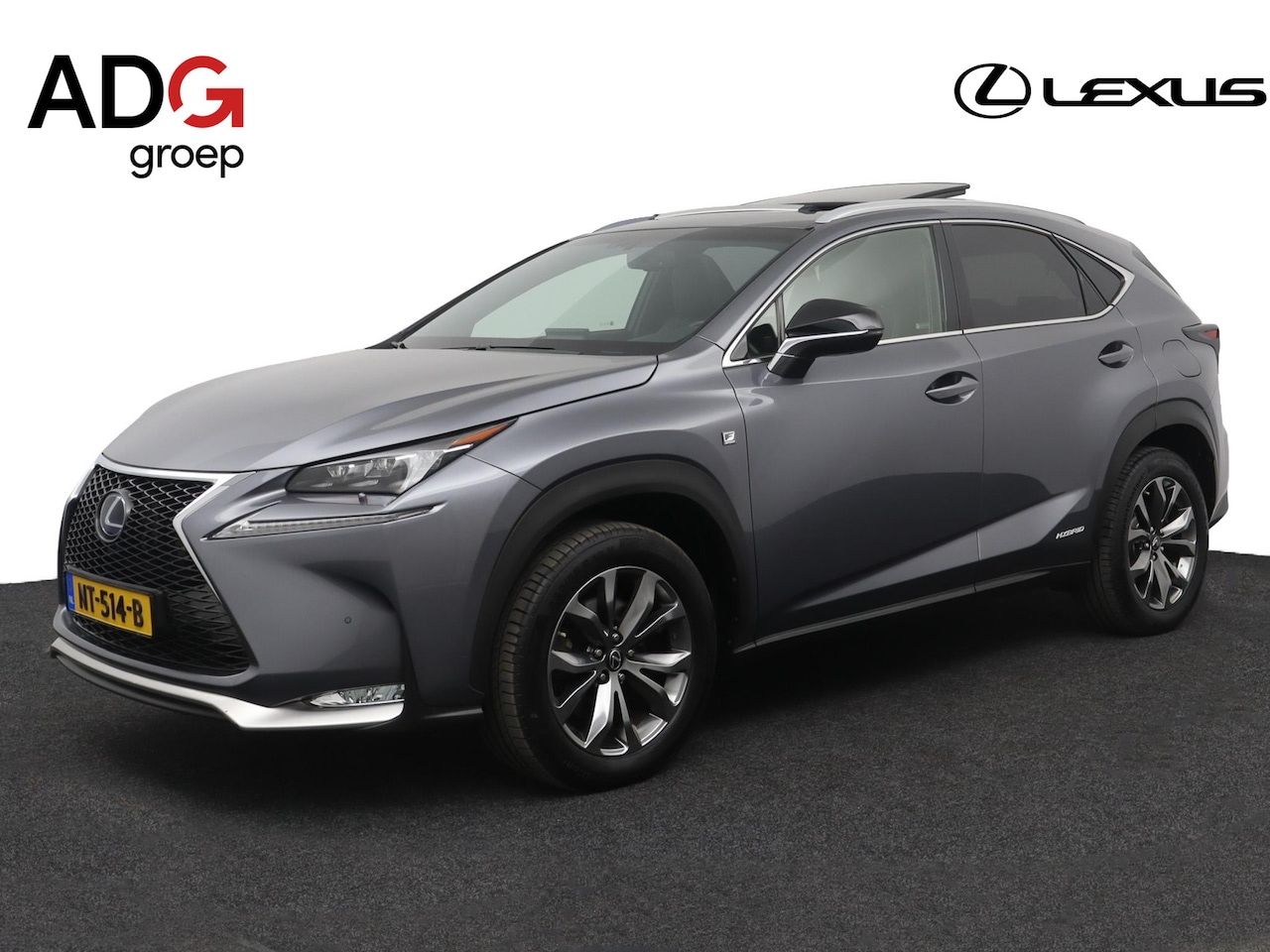 Lexus NX - 300h AWD F Sport Line | Schuif-/kanteldak | Afneembare trekhaak | Dealeronderhouden - AutoWereld.nl