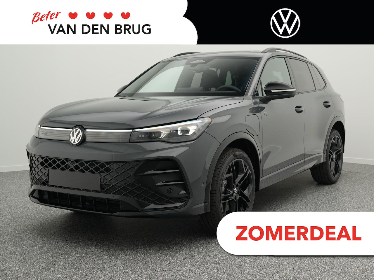 Volkswagen Tiguan - R-Line Edition 1.5 eHybrid 272 PK | Trekhaak | Panoramadak | Stuur & Stoelverwarming | - AutoWereld.nl