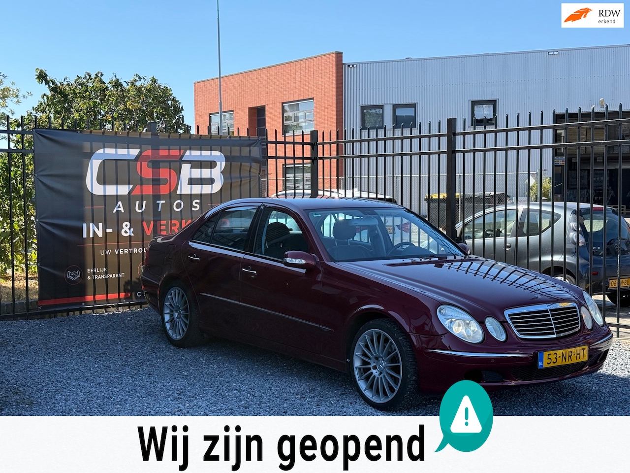 Mercedes-Benz E-klasse - 240 Avantgarde Clima Elek-Pakket AutoMaat! KOOPJE!! - AutoWereld.nl