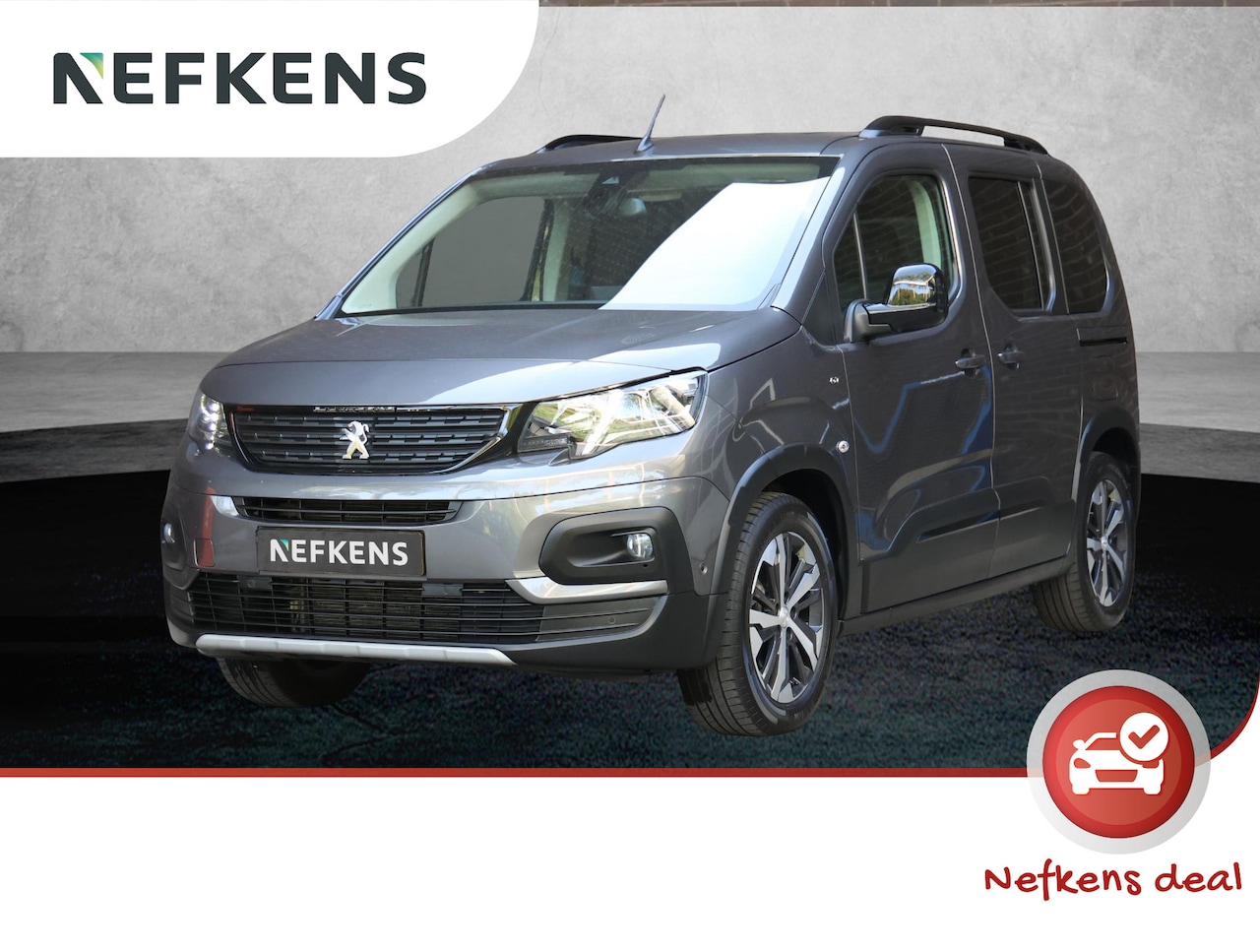 Peugeot e-Rifter - GT 50kWh 136pk | Accu 93% | Trekhaak | Navigatie | Dodehoekbewaking - AutoWereld.nl