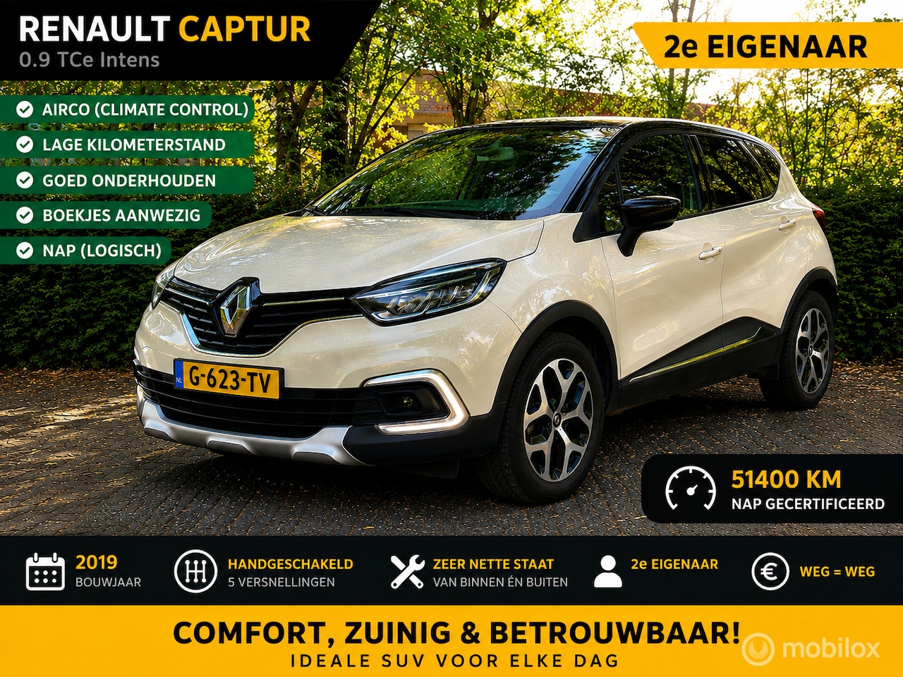 Renault Captur - 0.9 TCe Intens 0.9 TCe Intens - AutoWereld.nl