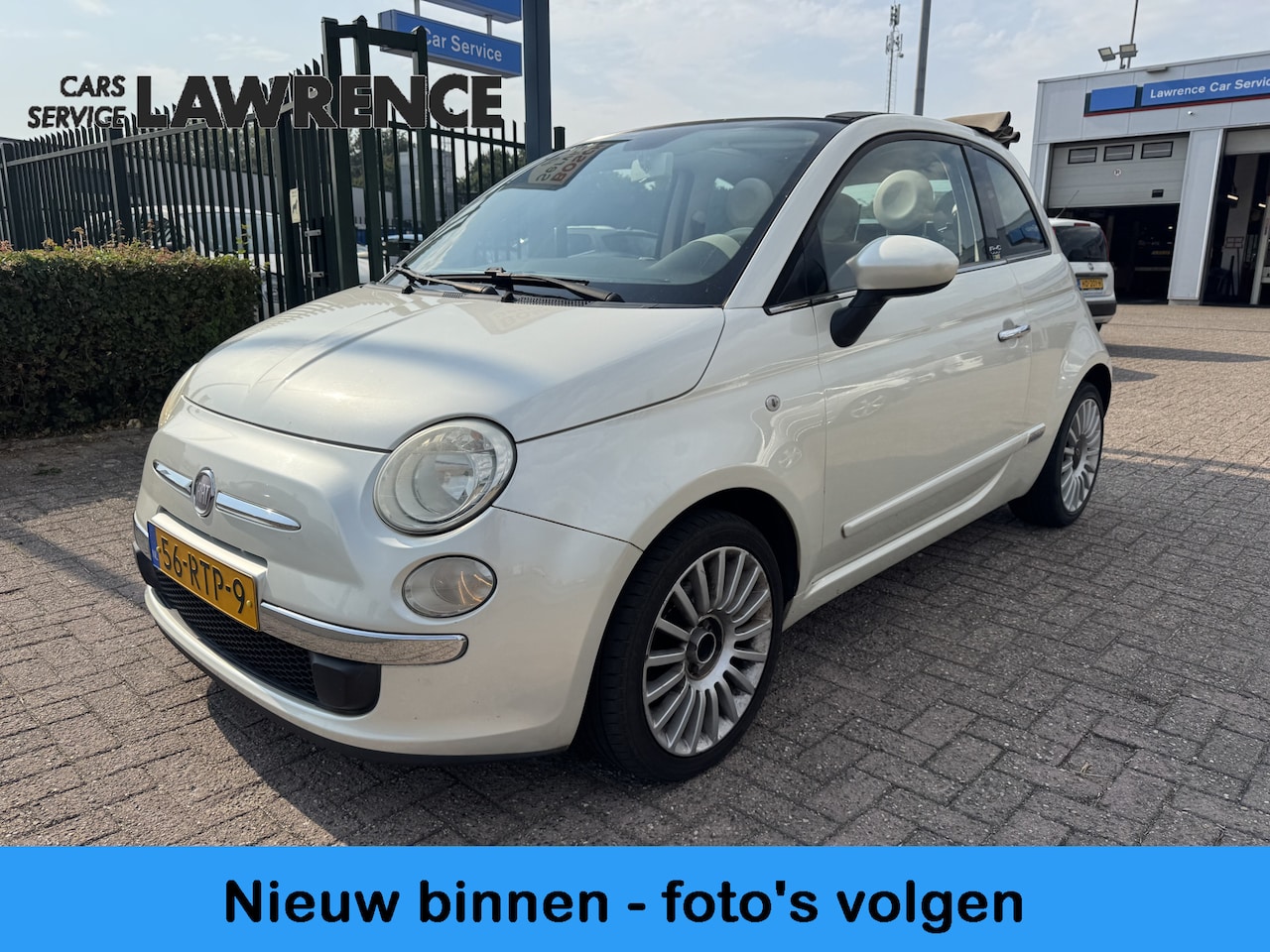 Fiat 500 C - 0.9 TwinAir Lounge | Airco | Leer | Goed onderhouden | - AutoWereld.nl
