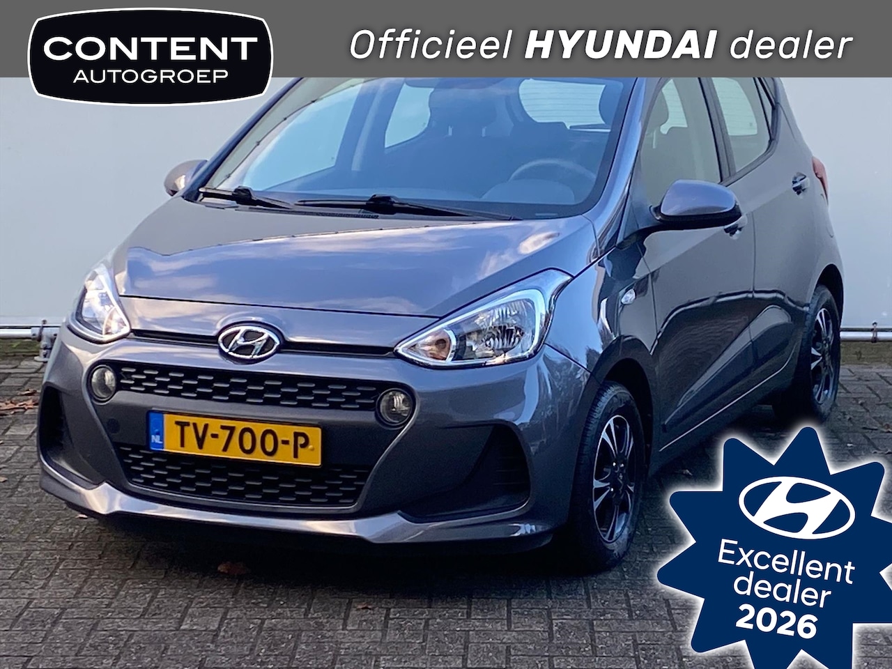 Hyundai i10 - 1.0i 66pk 5pl. Comfort | Navigatie | Cruise Control | All Seasonbanden - AutoWereld.nl